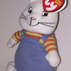 TY Beanie Baby “Max” the Rabbit - Nickelodeon’s TV Show Max & Ruby (7 inch)